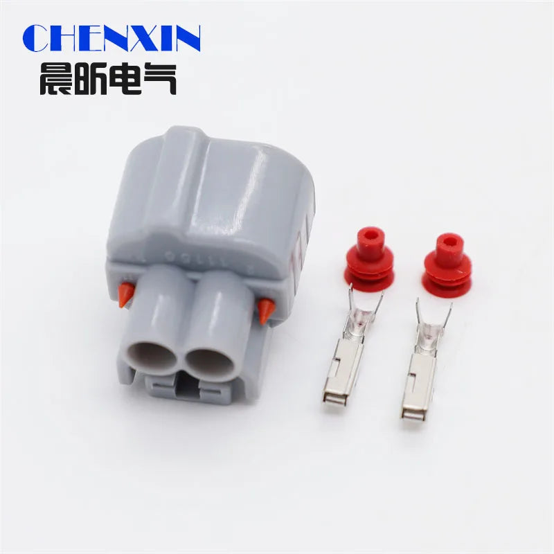 Sumitomo-Conector de enchufe eléctrico automotriz hembra impermeable, sellado de 2 pines, 6189-0239, 6189-0249, 90980-11156, 90980-11149