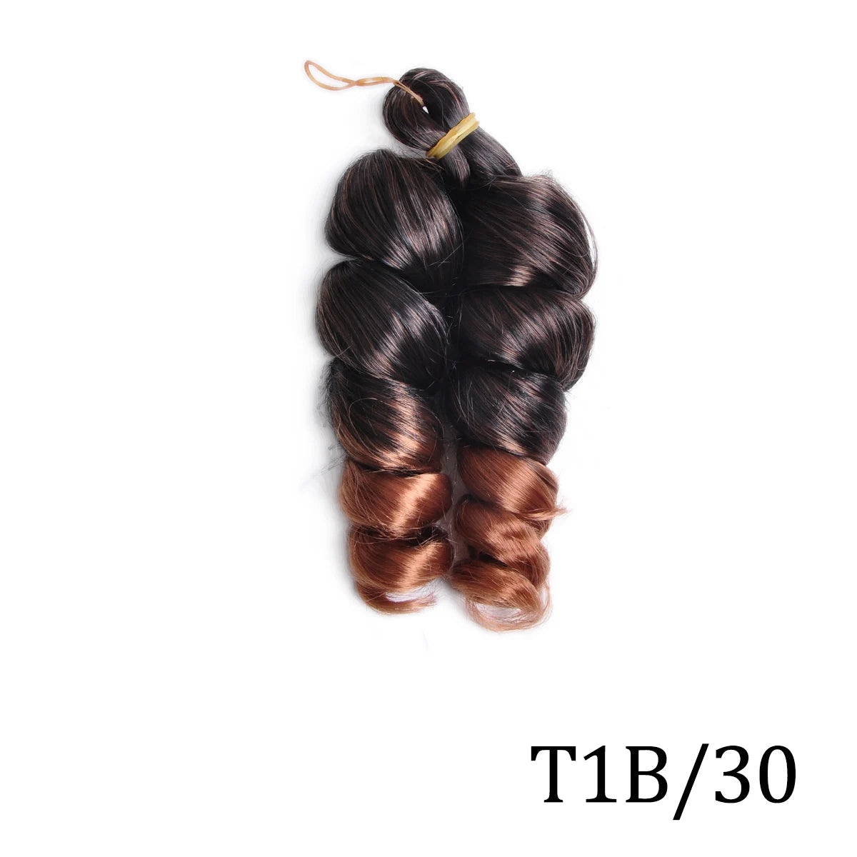 Extensiones de cabello trenzado rizado en espiral de pelo sintético de 12 pulgadas, pelo rizado rosa ombré, rizos franceses, pelo de ganchillo trenzado para mujer
