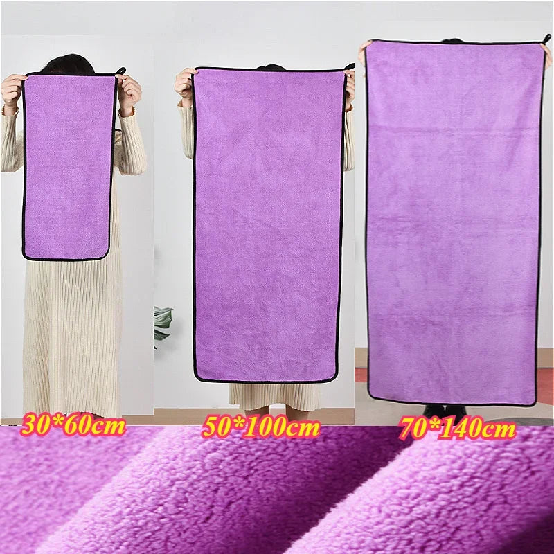 Toalla absorbente para mascotas, toalla de baño de secado rápido para perros y gatos, toalla para mascotas súper absorbente de fibra ultrafina, suministros de limpieza