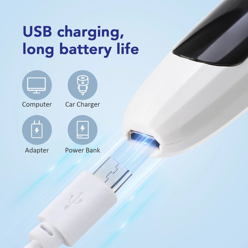 Pluma rizador de pestañas en caliente con peine, dispositivo eléctrico Digital para rizar pestañas, herramienta de maquillaje de belleza recargable, 3 modos de temperatura