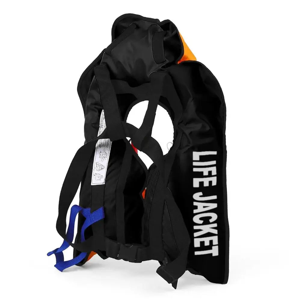 Chaleco salvavidas inflable para adultos, chaqueta de supervivencia para natación, pesca profesional, traje de baño inflable Manual, deportes acuáticos, 1 unidad