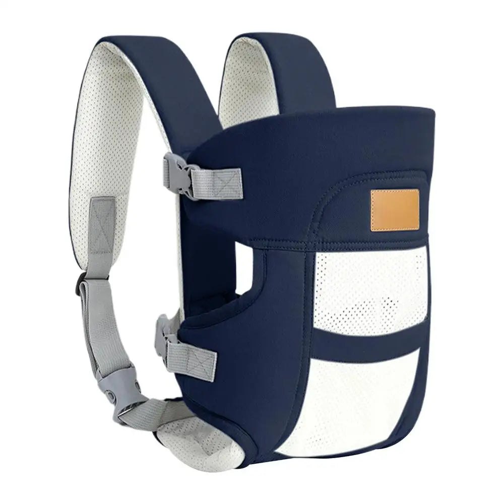 Soporte para bebé, portabebés ligero, ergonómico, transpirable, bolsa con eslinga Horizontal, soporte para la cabeza ajustable para paseos en la naturaleza