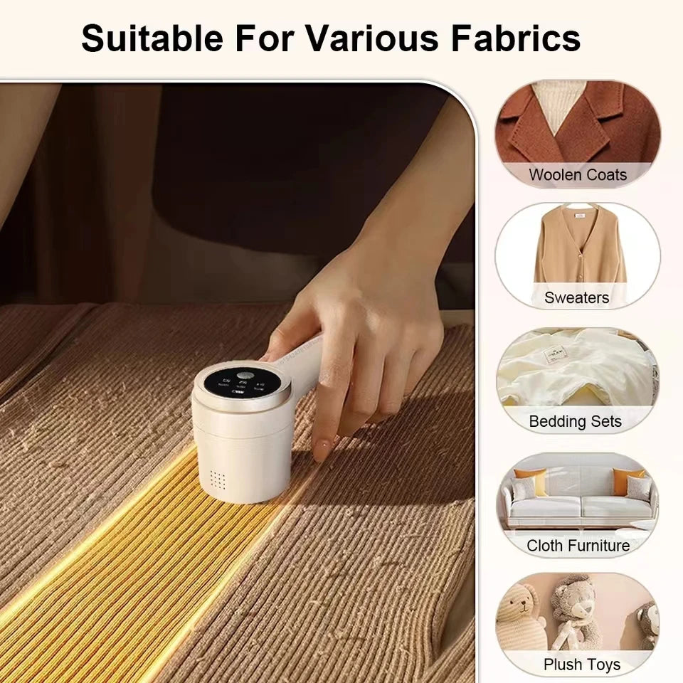 Eliminador de pelusas para ropa, eliminador de pelusas de pellets eléctrico, afeitadora de bolas de pelo de tela portátil recargable, elimina pelusa de ropa