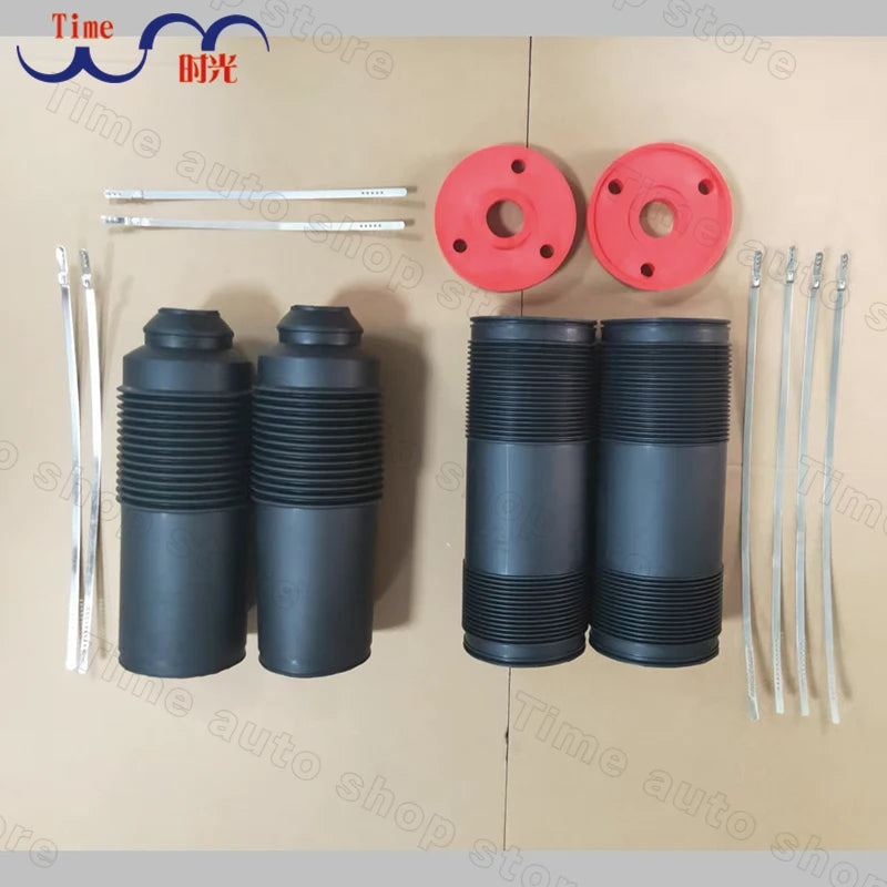 Anillos de cubierta antipolvo para amortiguador delantero y trasero, amortiguador de goma para Mercedes R230 hidráulico A 2303200213 A 2303200513   A 2303208513   A 2303208613