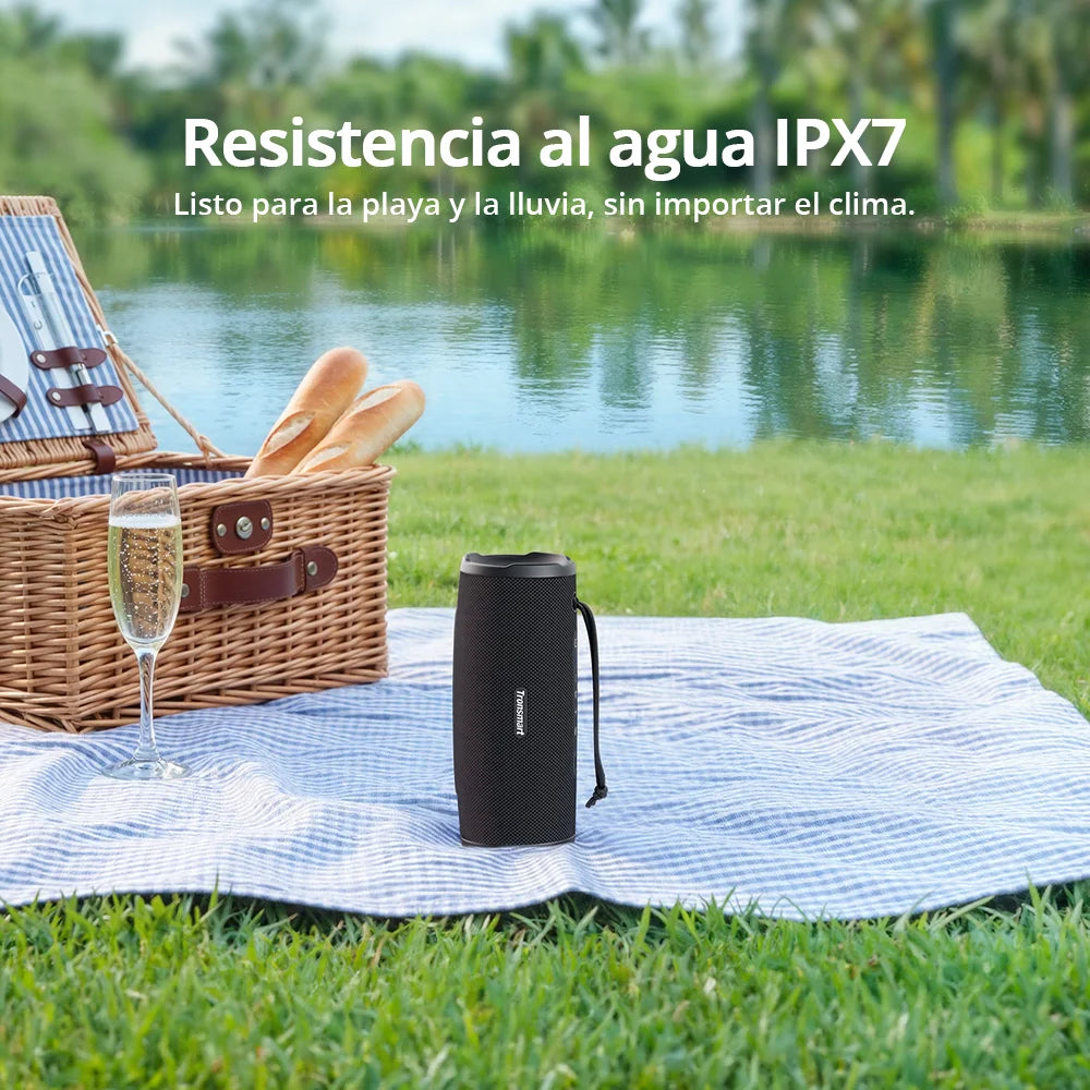 Tronsmart bocina bluetooth Mirtune C3 Plus de 50W, Versión Mejorada con BT6, Auracast ™   Equipo de Camping 2026 con Sincronización y Resistencia al Agua IPX7