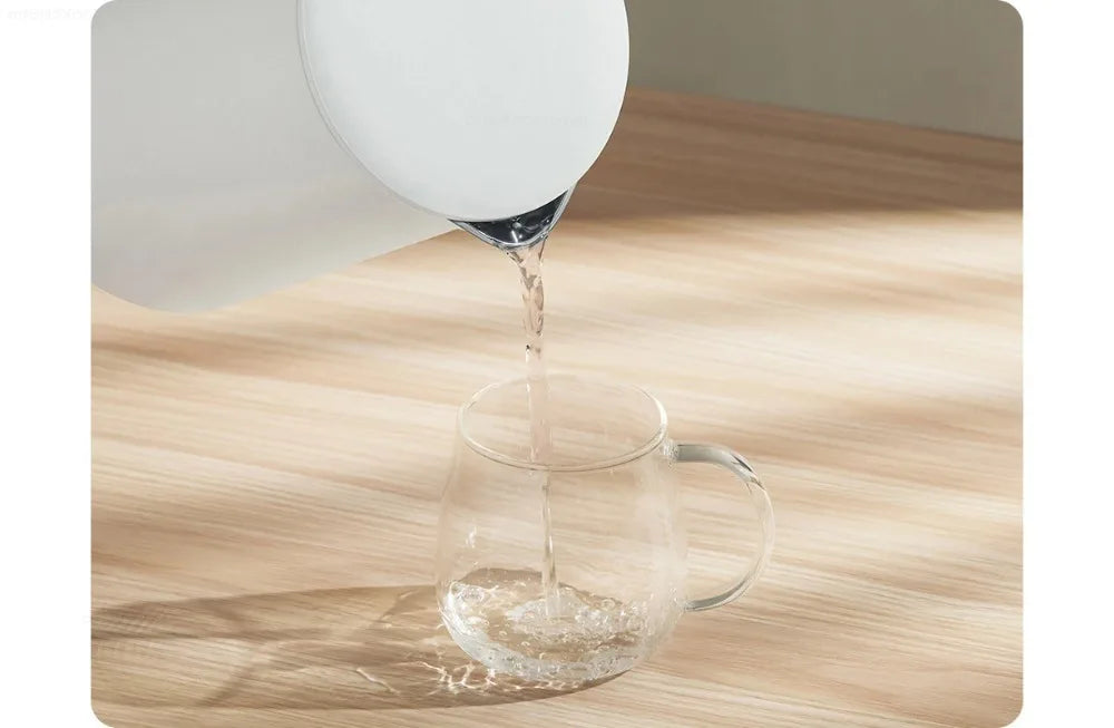 Hervidor Eléctrico Mijia N1, Hervidor de Agua de Acero Inoxidable de Ebullición Rápida, 220V, Hervidores Eléctricos Inteligentes de 1.5L y 1500W para Té y Café en Casa
