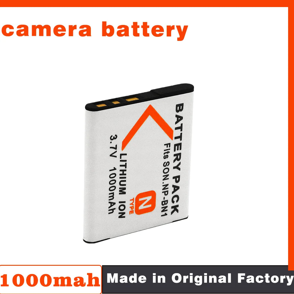 Batería NP-BN1 o Cargador LED para Cámaras Sony DSC-W800, DSC-WX220, DSC-W830, DSC-W810, DSC-QX30, DSC-QX100, DSC-QX10