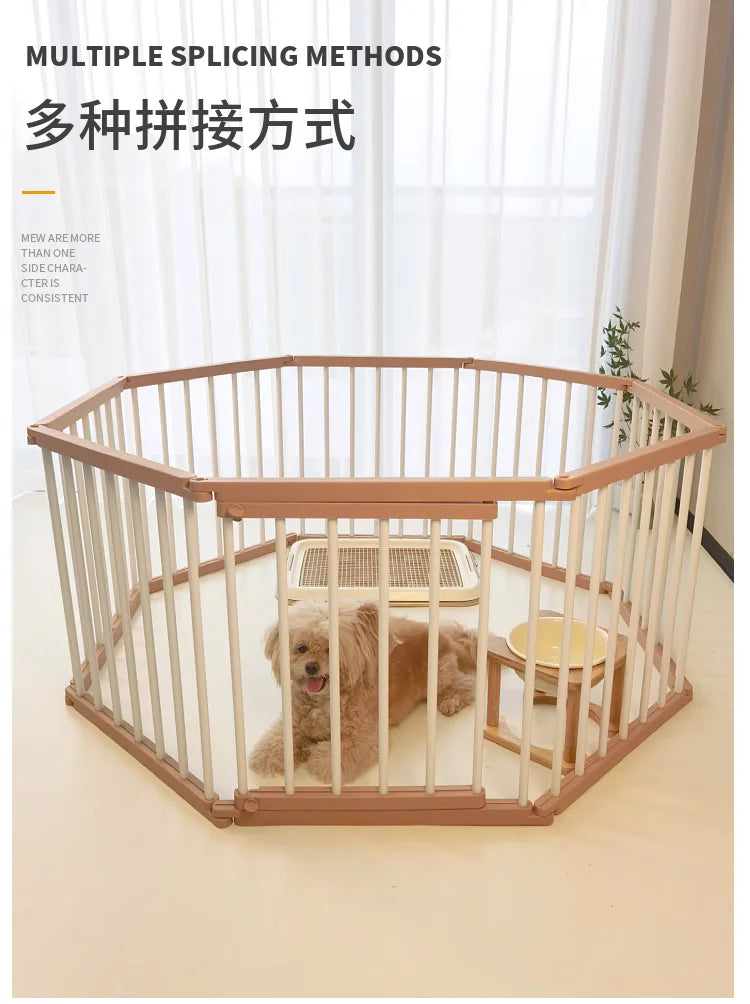 Jaula para perros fuerte y duradera, valla interior suave para mascotas, vallas para perros antioxidantes, diseño creativo, fácil instalación, suministros de productos para mascotas