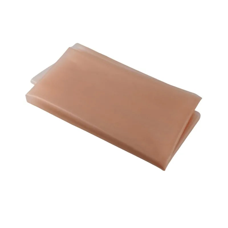 Lámina de tela de PU de 19*36 pulgadas para hacer extensiones de cabello con cinta adhesiva.