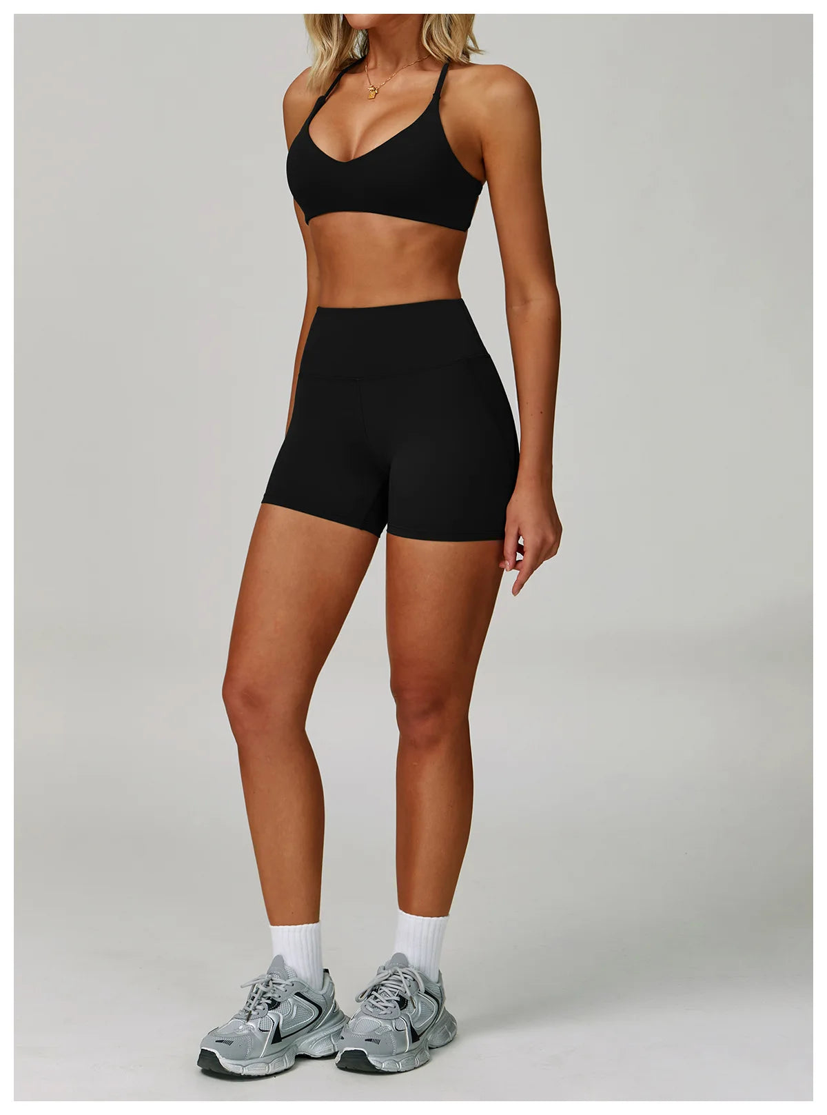Conjuntos de 2 uds de chándal para mujer, ropa deportiva, conjuntos de Yoga, ropa deportiva, sujetador de entrenamiento, conjunto de mallas de cintura alta, ropa de gimnasio, trajes deportivos