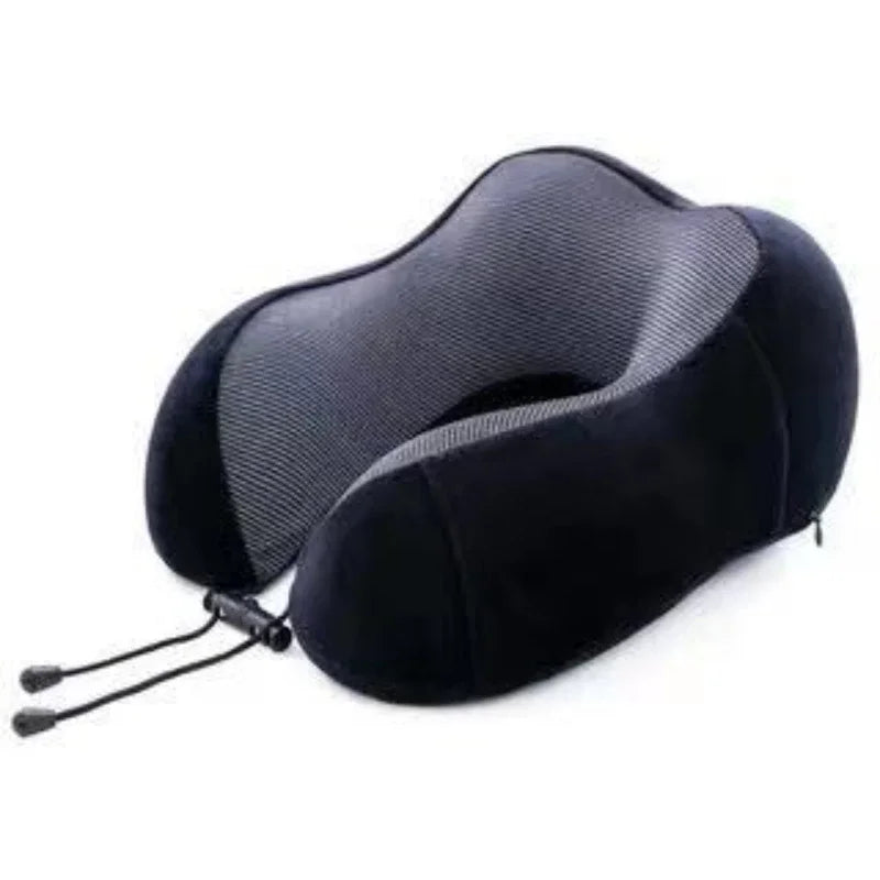 Almohadas de espuma viscoelástica en forma de U para el cuello, almohada de viaje suave, almohada de masaje para el cuello, almohada de avión para dormir, ropa de cama para el cuidado de la salud Cervical