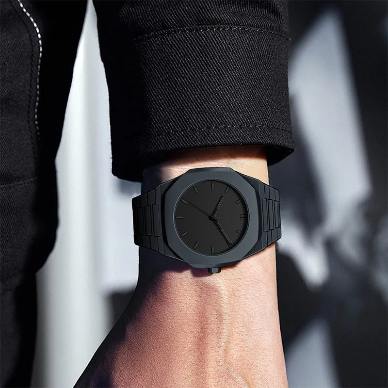 Nueva moda, Reloj con calendario de lujo para Hombre, relojes de cuarzo informales de negocios para mujer, Reloj deportivo de plástico, relojes para estudiantes, Reloj para Hombre