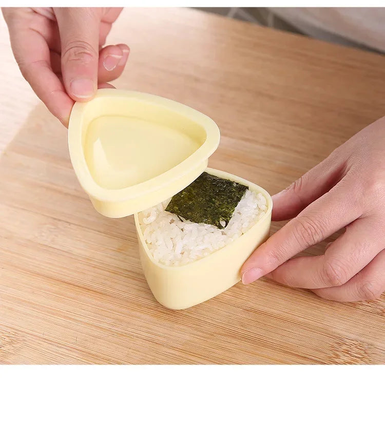 Onigiri molde hogar cocina utensilios de comida para cocina 1-2 uds Kit prensa de Sushi conveniente Japón DIY accesorios Bento bolas de arroz nuevo
