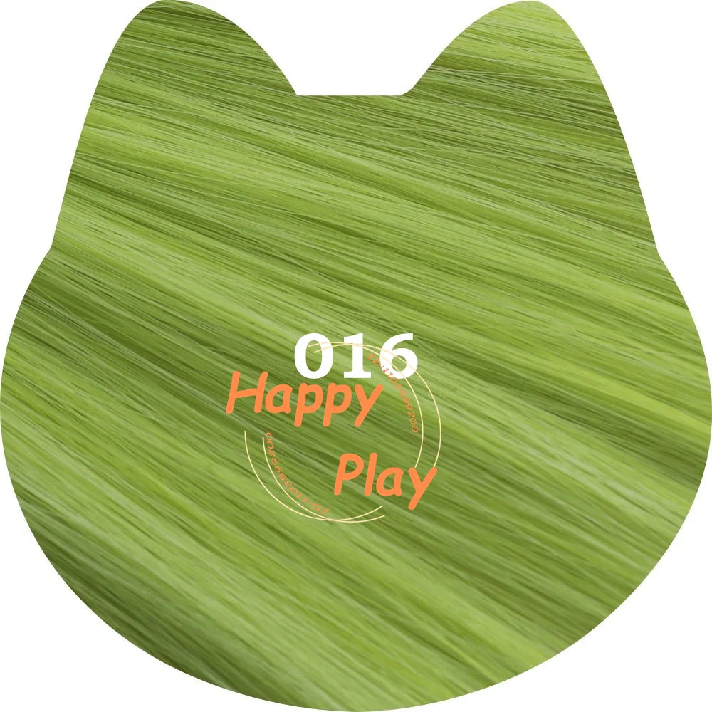 Peluca sintética de Cosplay de Anime de 400g + 60cm con flequillo para mujer, peluca recta Universal de volumen grueso de la serie verde, pelo resistente al calor