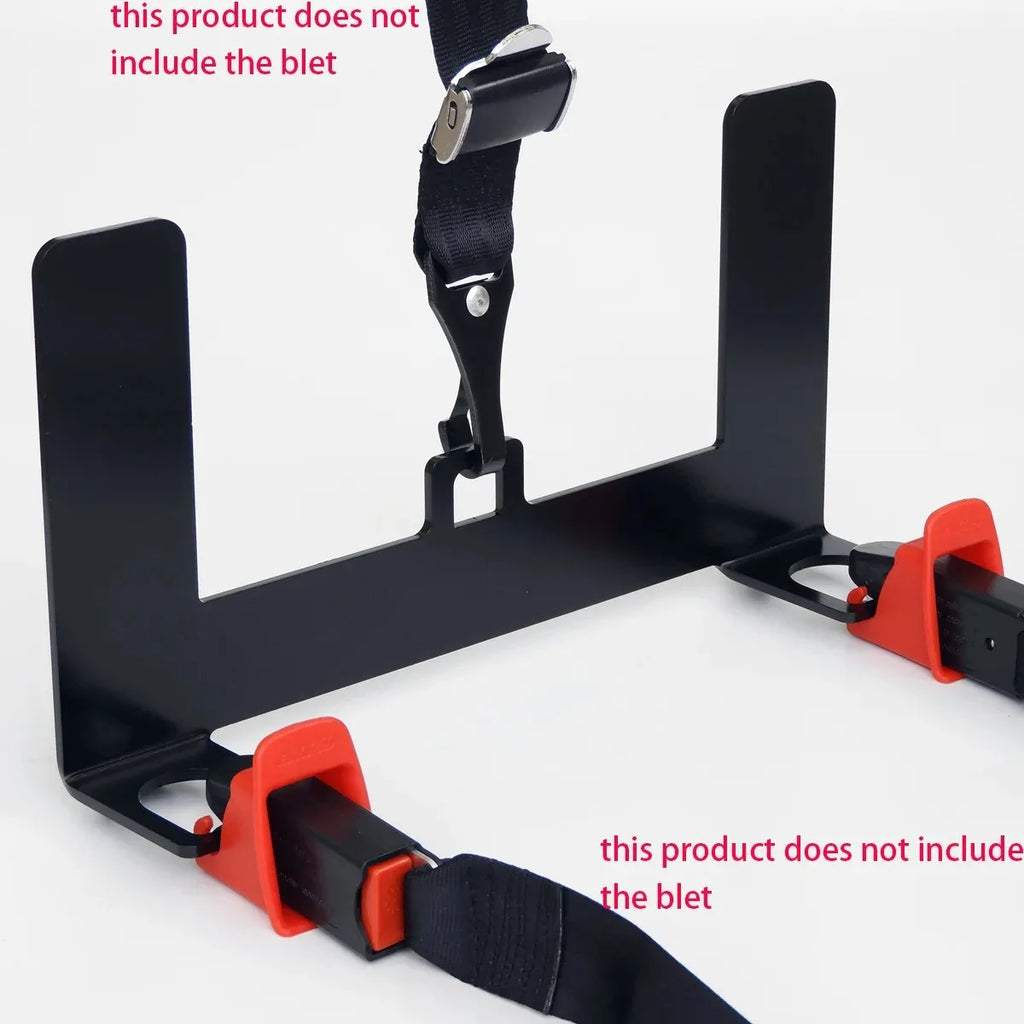 Kit de Montaje Universal ISOFIX para Silla de Auto para Niños, Conector de Cinturón de Seguridad, Interfaz de Anclaje, Soporte de Sujeción para Auto
