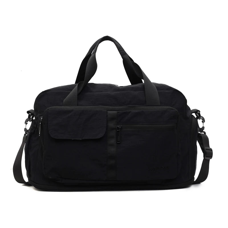 Bolsas de viaje Oxford con cremallera a la moda, bolsos sencillos de gran capacidad para mujer, gran oferta 20220, bolsas de viaje portátiles con hilo de coser