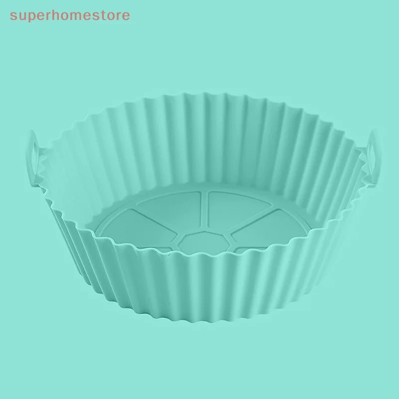 Molde Universal de silicona para freidora de aire, estera de silicona para freidora de aire, estera para hornear, estera para hornear de silicona, 20/16CM