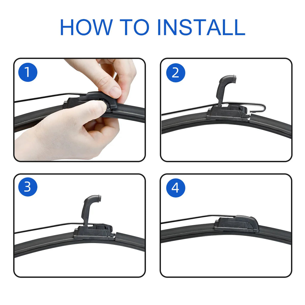 3 uds para Mitsubishi Grandis 2003-2011 28 "+ 22" + 12 "escobillas de limpiaparabrisas delanteras y traseras accesorios para cortador de ventana 2003
