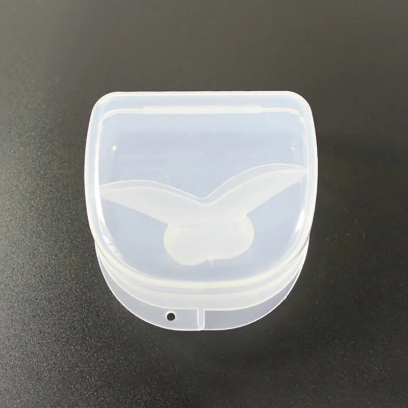 Nuevo Dispositivo de boquilla antironquidos, protector médico de silicona para dormir, ayuda para mantener la respiración, Apnea de ronquidos, 1 ud.