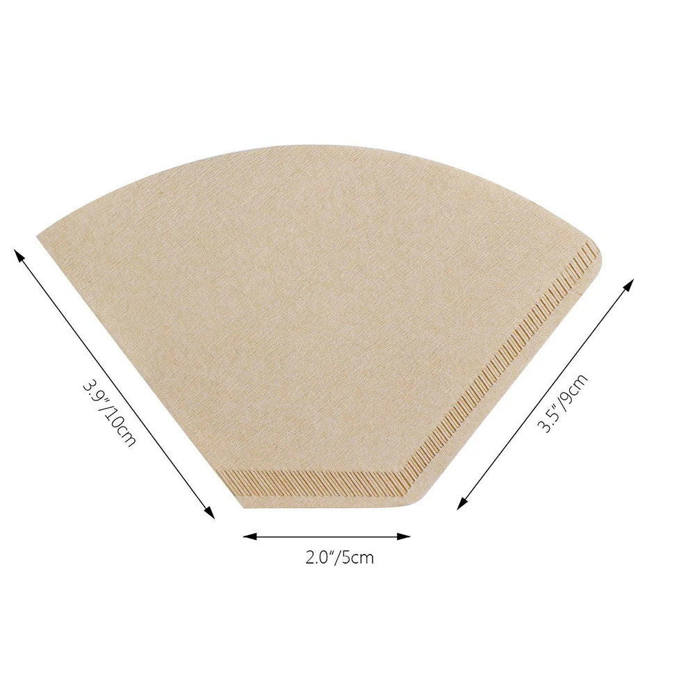 Filtro de pulpa de papel de troncos ecológico, filtro de elaboración de café, bolsa de reloj de arena, herramientas de cocina y oficina, bolsa de cribado