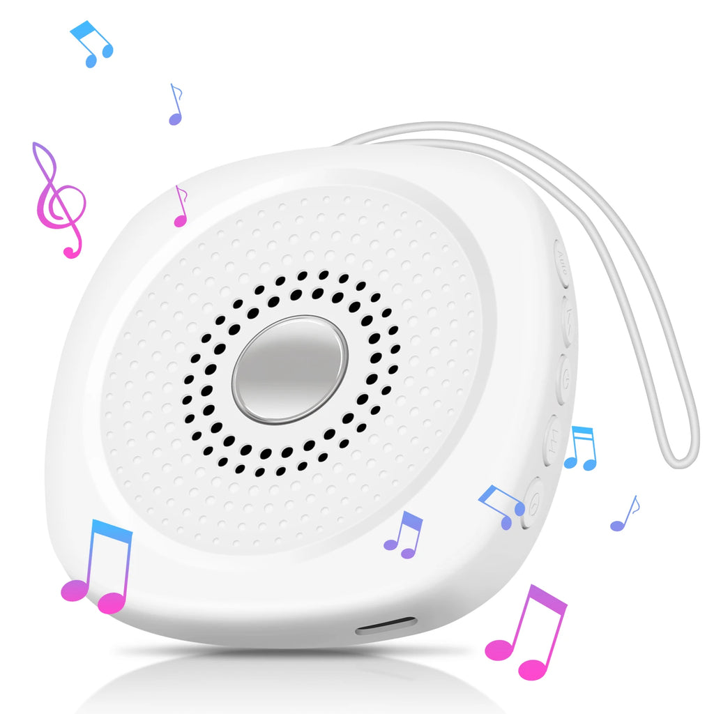 Máquina de Sonido Blanco con 10 Sonidos Relajantes, Ayuda para Dormir para Bebés, Niños y Adultos, Relajación Nocturna, Dispositivo para Aliviar la Presión