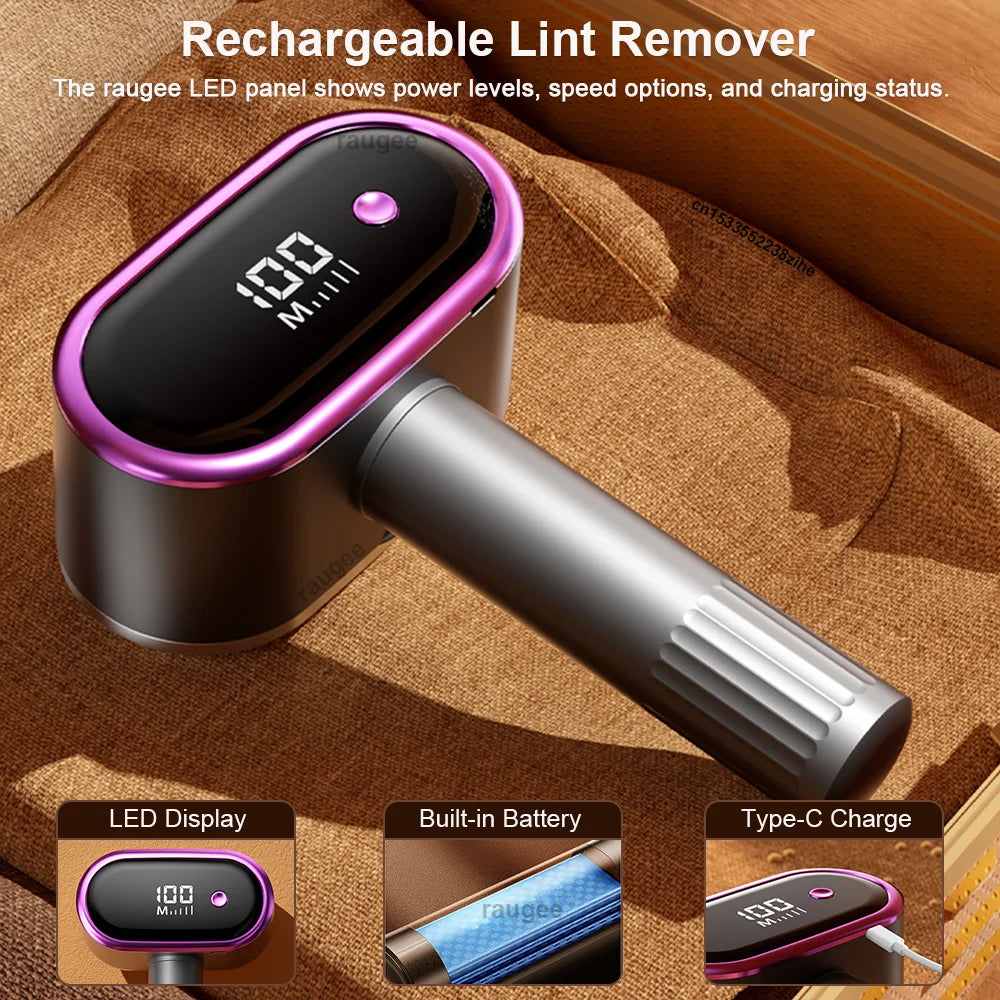 Eliminador de pelusas profesional para ropa, afeitadora de pelusas recargable por USB, recortador de pelusas de bolas de pelo eléctrico