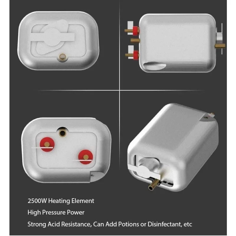 Limpiador de vapor de alta temperatura para el hogar, esterilización, aire acondicionado, capó de cocina, Limpiador de vapor para coche, enchufe US, EU, UK, AU, 2500W