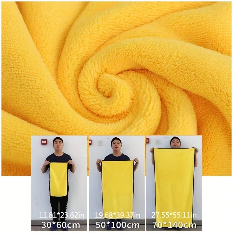 Toalla absorbente para mascotas, toalla de baño de secado rápido para perros y gatos, toalla para mascotas súper absorbente de fibra ultrafina, suministros de limpieza