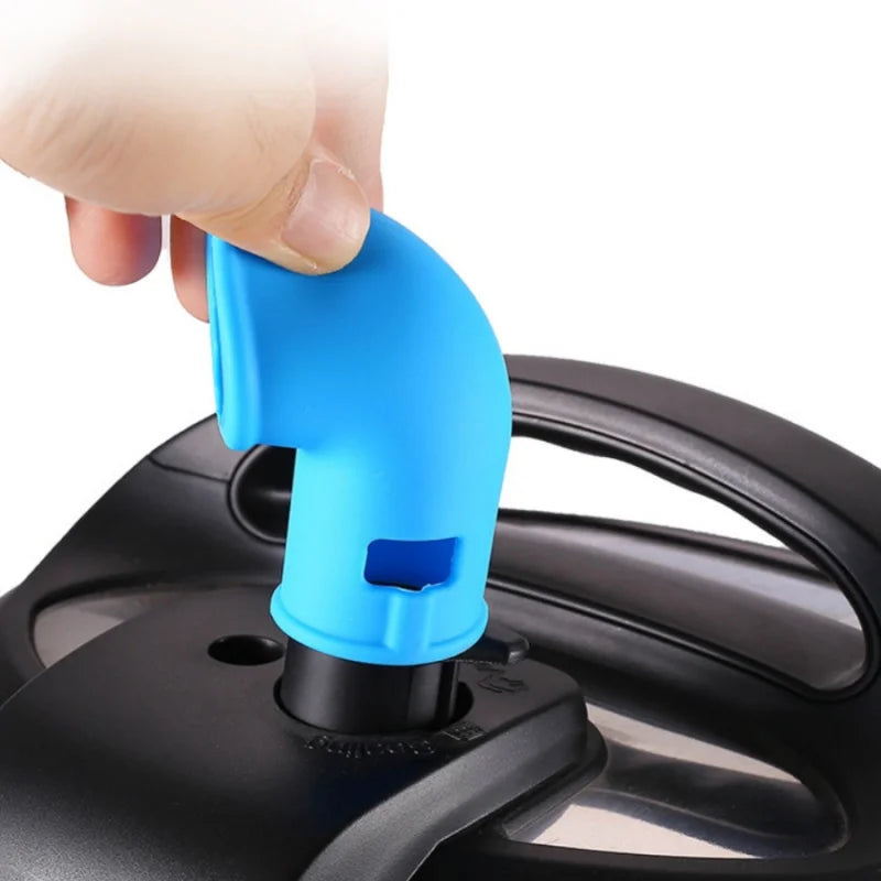 Válvula de escape de silicona para olla a presión, válvula de liberación de vapor de silicona para olla a presión, válvula de desvío para olla a presión, 1 unidad