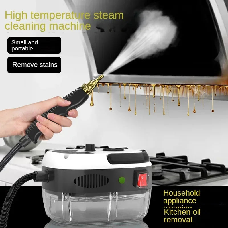 Limpiador a Vapor de Alta Temperatura, Lavadora a Presión, Máquina de Limpieza a Vapor para Aire Acondicionado, Cocina, Hogar y Automóvil