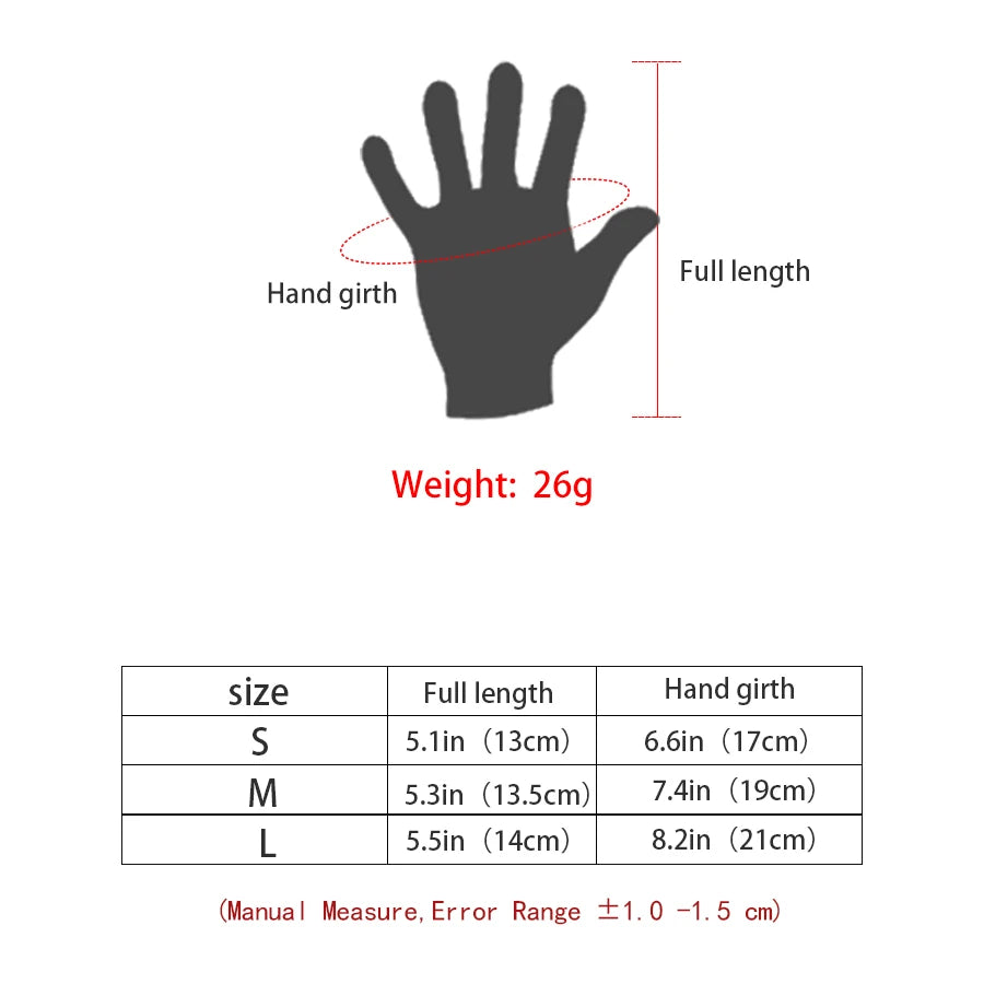 Guantes de levantamiento de pesas Protección completa de la palma, guantes de entrenamiento para gimnasio, ciclismo, ejercicio, transpirables, súper livianos para hombres y