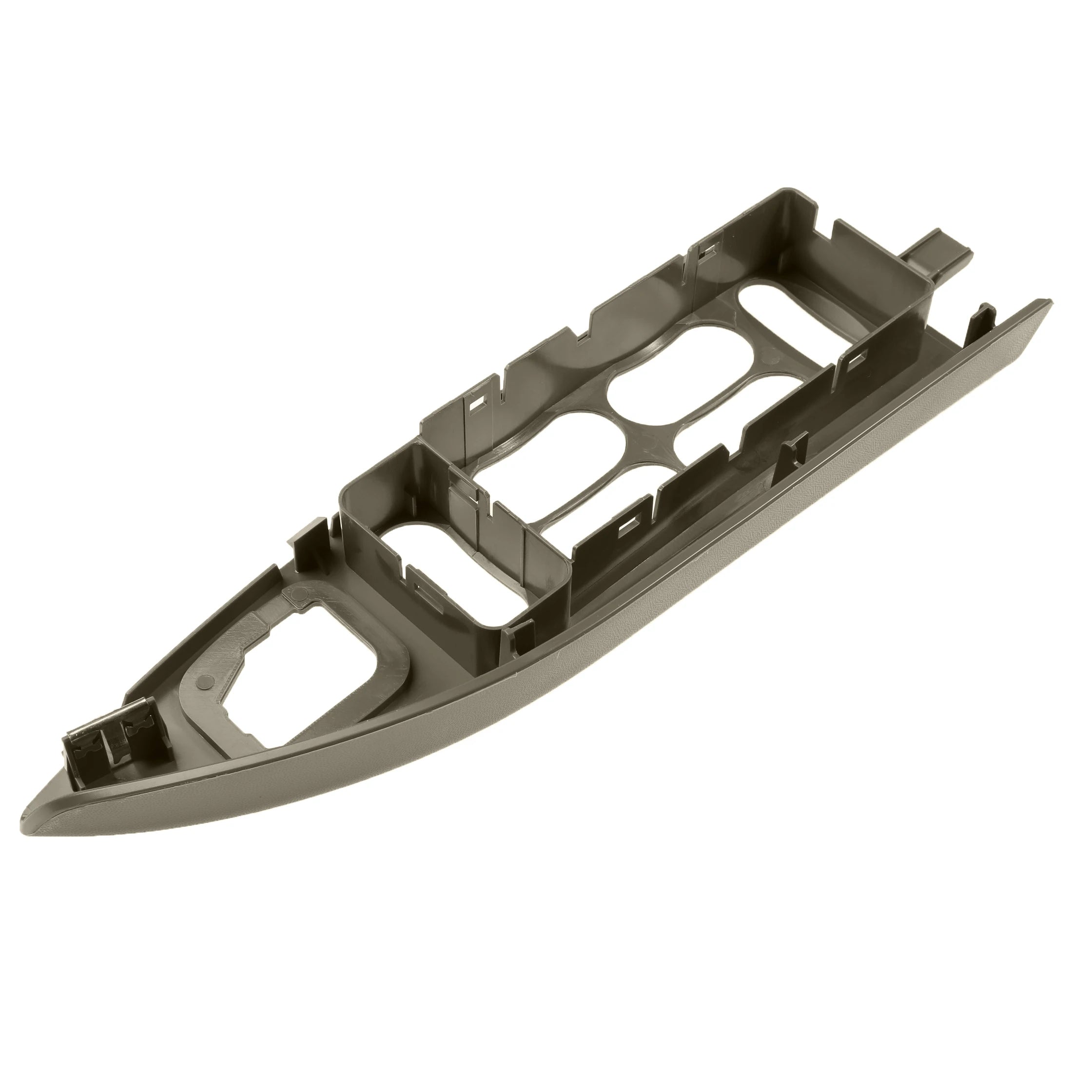 Interruptor de bloqueo de puerta delantera izquierda para Ford F150, interruptor de bloqueo de puerta delantera izquierda con bisel de montaje, pergamino medio para Ford F150 2001-2002 YL3Z14525AAB YL3Z-14525-AAB, nuevo