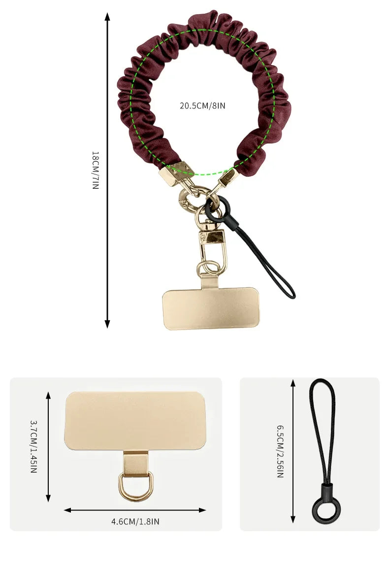 Cordón para teléfono móvil, cadena de teléfono sensorial de alto nivel, cordón para teléfono móvil para mujer, correas antivibración para iPhone