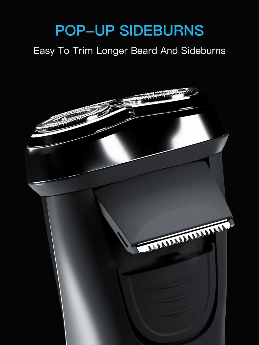 ENCHEN-Afeitadora eléctrica 3D Blackstone 3 IPX7 para hombre, máquina de afeitar resistente al agua, uso Dual en seco y húmedo, batería para Barba y cara, pantalla Digital