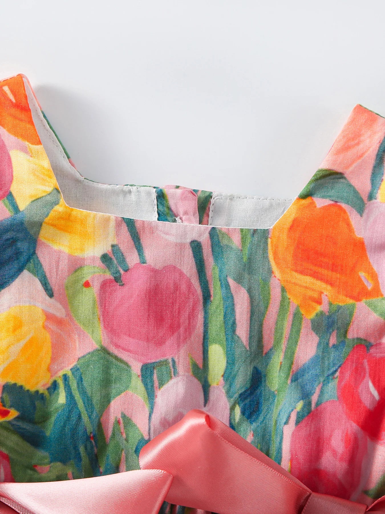 5294 Nueva ropa bonita para bebés 2025, novedad de verano, ropa de una pieza para niñas, ropa fina de algodón para escalar de princesa.