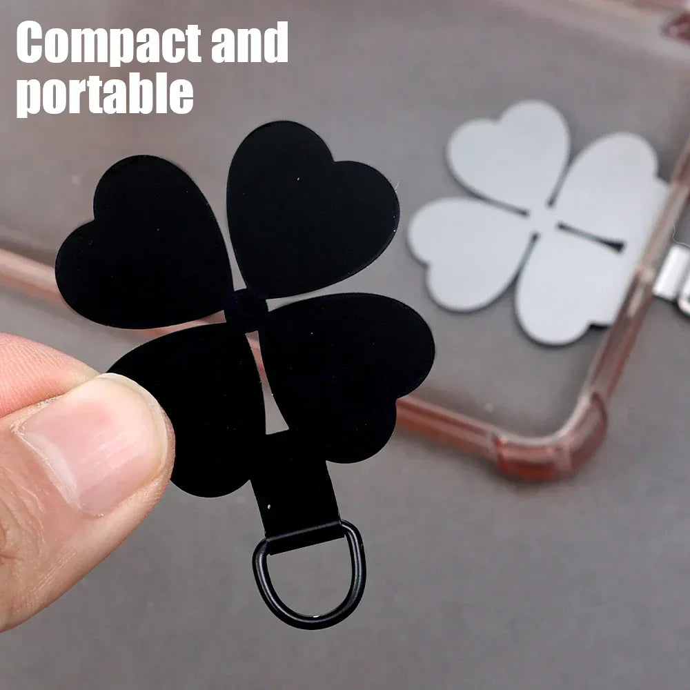 Parche de cordón de Metal ultrafino para teléfono móvil, cuerda colgante antipérdida Universal de acero inoxidable, Clip de lengüeta, accesorios para teléfonos