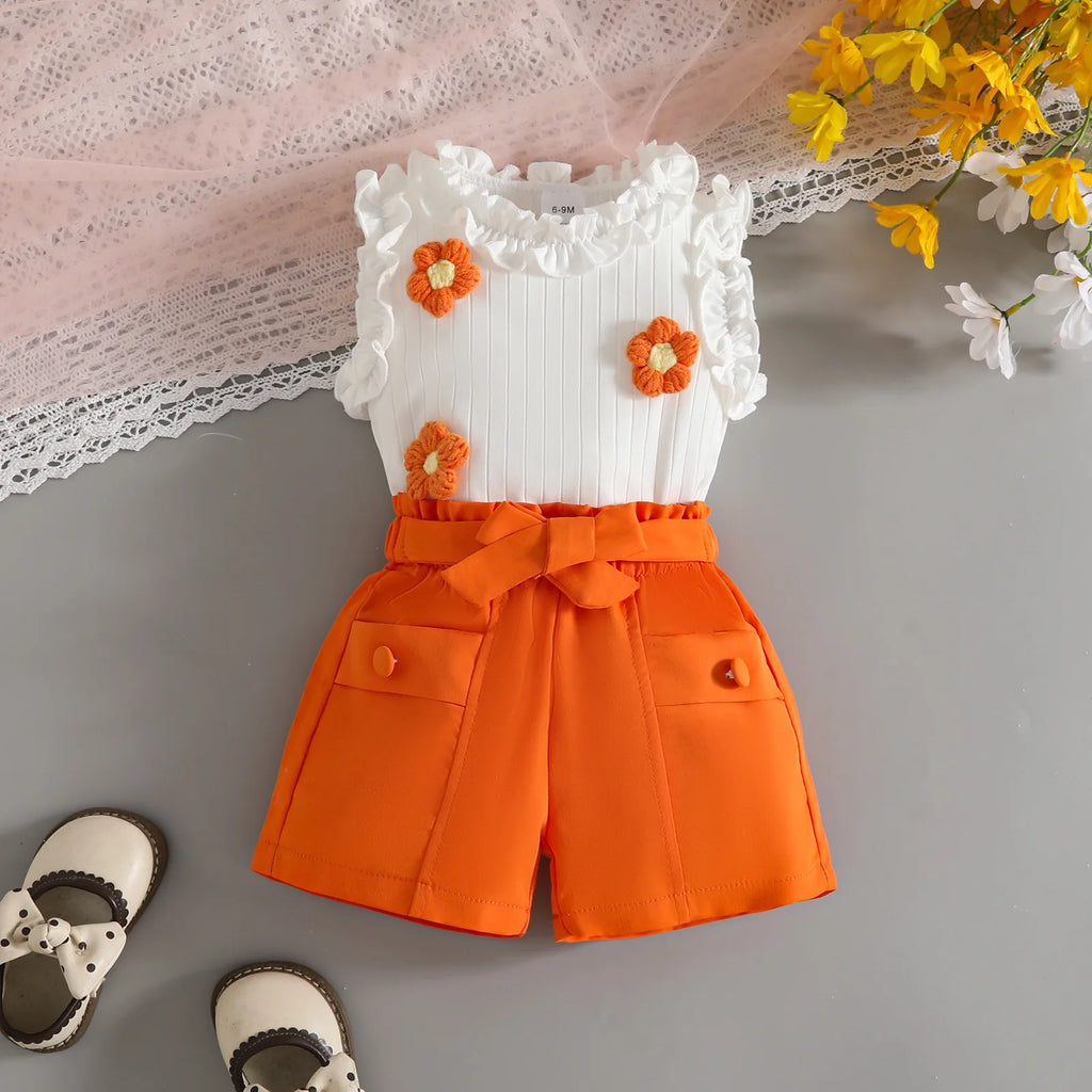 Conjunto de ropa de Año Nuevo para niñas de 0 a 3 años, Top de manga larga con lazo grande, falda Irregular y boina, ropa de Navidad para niños pequeños de 3 uds.