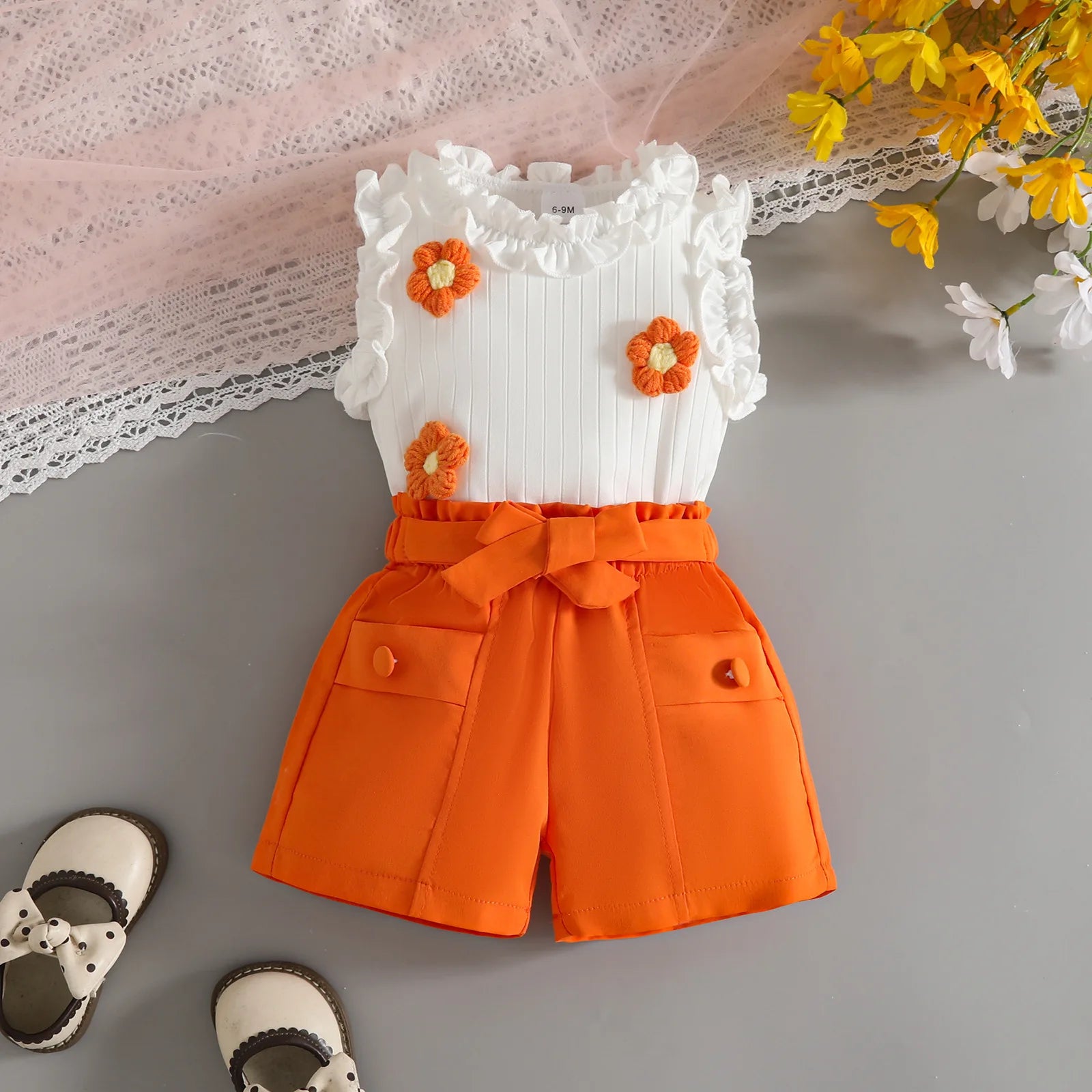 Conjunto de ropa de Año Nuevo para niñas de 0 a 3 años, Top de manga larga con lazo grande, falda Irregular y boina, ropa de Navidad para niños pequeños de 3 uds.