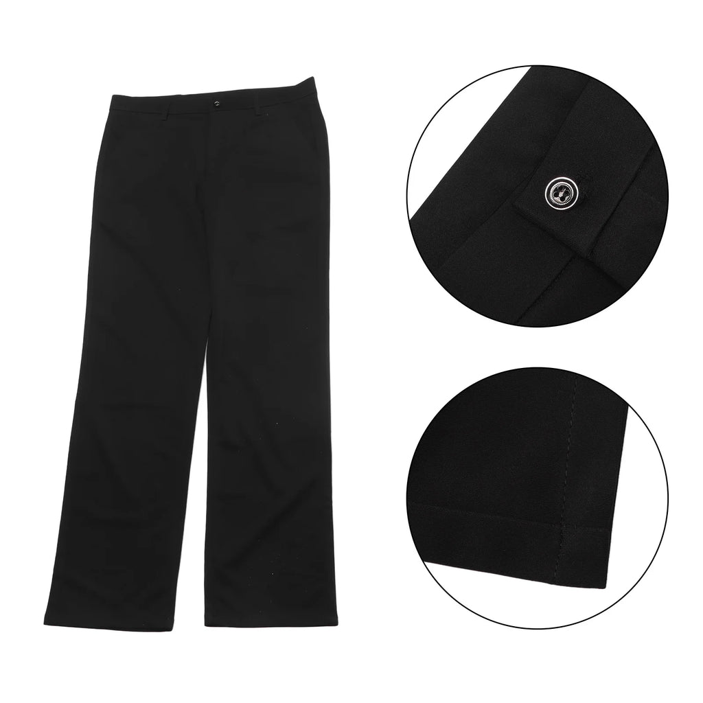 Pantalones de hombre Pantalones de cintura alta Pantalones largos adelgazantes Pantalones rectos de color puro Pantalones largos de hombre