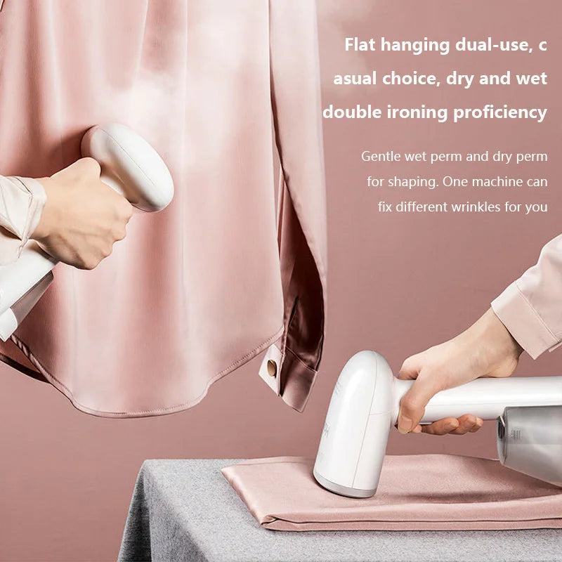 Haier-vaporizador de ropa portátil, limpiador de vapor eléctrico para el hogar, eliminación de ácaros colgantes, vaporizador de mano para ropa