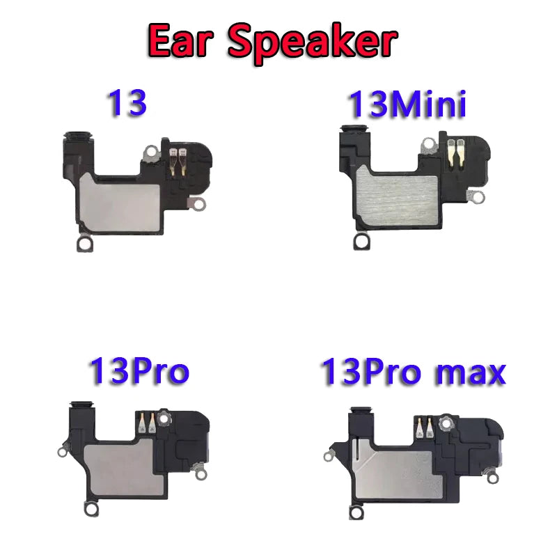 Altavoz AAA+++ para iPhone 13 Mini, 13 Pro, 13 Pro Max, Auricular y Altavoz Inferior, Repuestos para Reparación de Altavoces