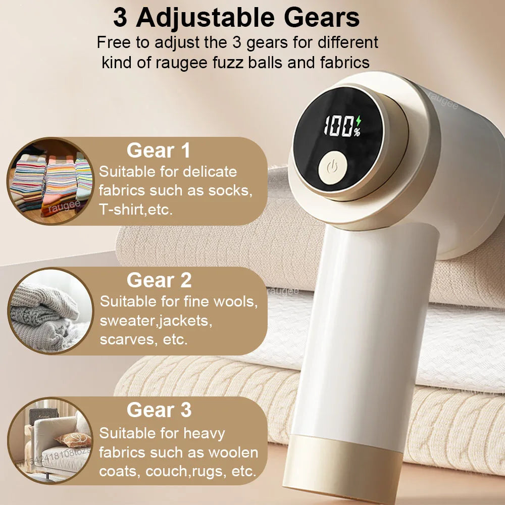 Eliminador de pelusas eléctrico profesional para ropa, afeitadora de pelusas recargable por USB, cortadora de pelusas y bolas de pelo