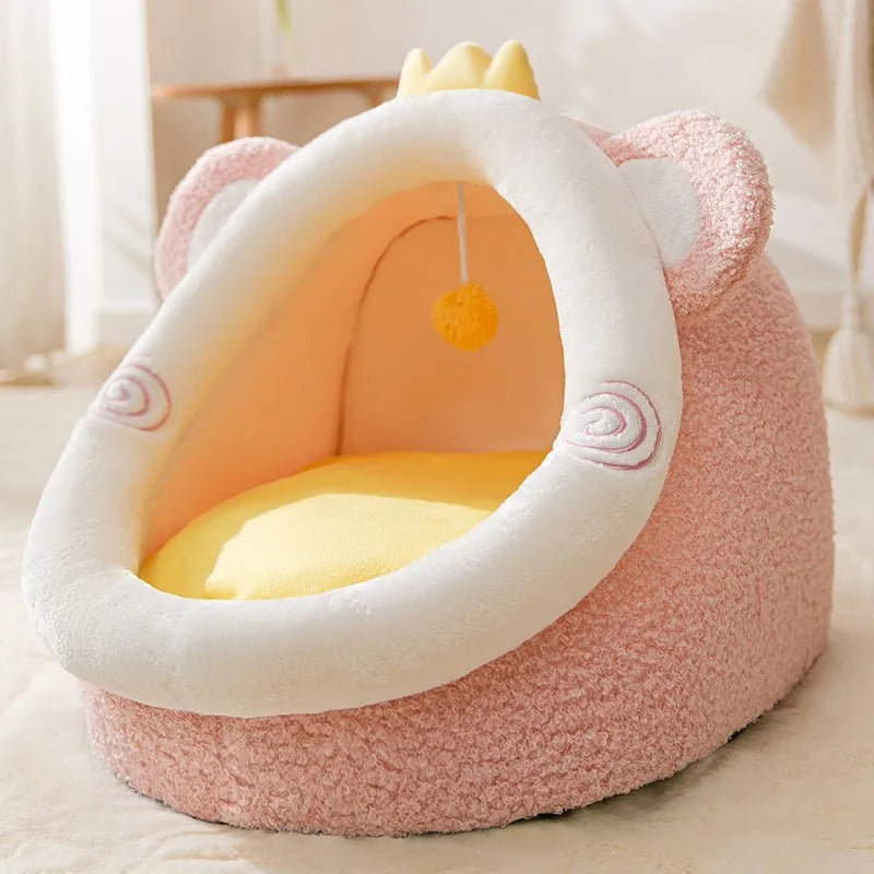 Casa plegable para mascotas, estera para perrera para perros, animales, gatos, nido para gatitos, cesta para perros pequeños, peluche, cueva de Chihuahua, cama, 2022