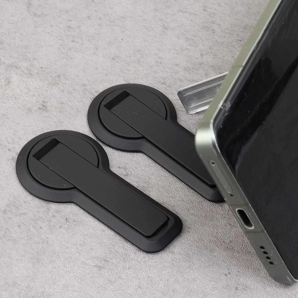 Soporte autoadhesivo portátil para teléfono móvil, soporte plegable ultrafino para teléfono de escritorio, soporte para IPhone, Samsung, Xiaomi