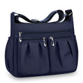 Bolso cruzado de nailon para mujer, bolso de hombro de gran capacidad, bolso femenino con múltiples bolsillos, bolso de compras de viaje para mujer, bolso de ocio