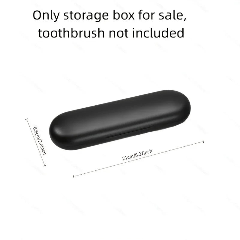 Estuche de viaje para cepillo de dientes eléctrico, caja de almacenamiento portátil a prueba de polvo, adaptación para cepillos de dientes eléctricos Oral-B iO Series