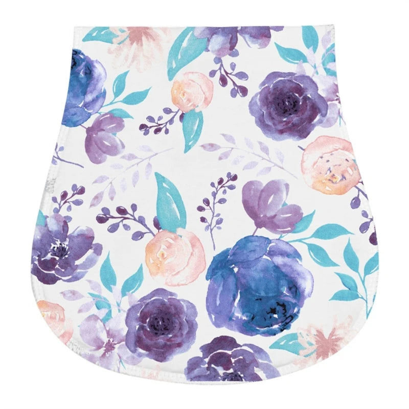 Paños de Bebé de 2 Capas, Baberos Absorbentes para Recién Nacidos, Baberos de Algodón Suave para Bebés, Regalo para Baby Shower