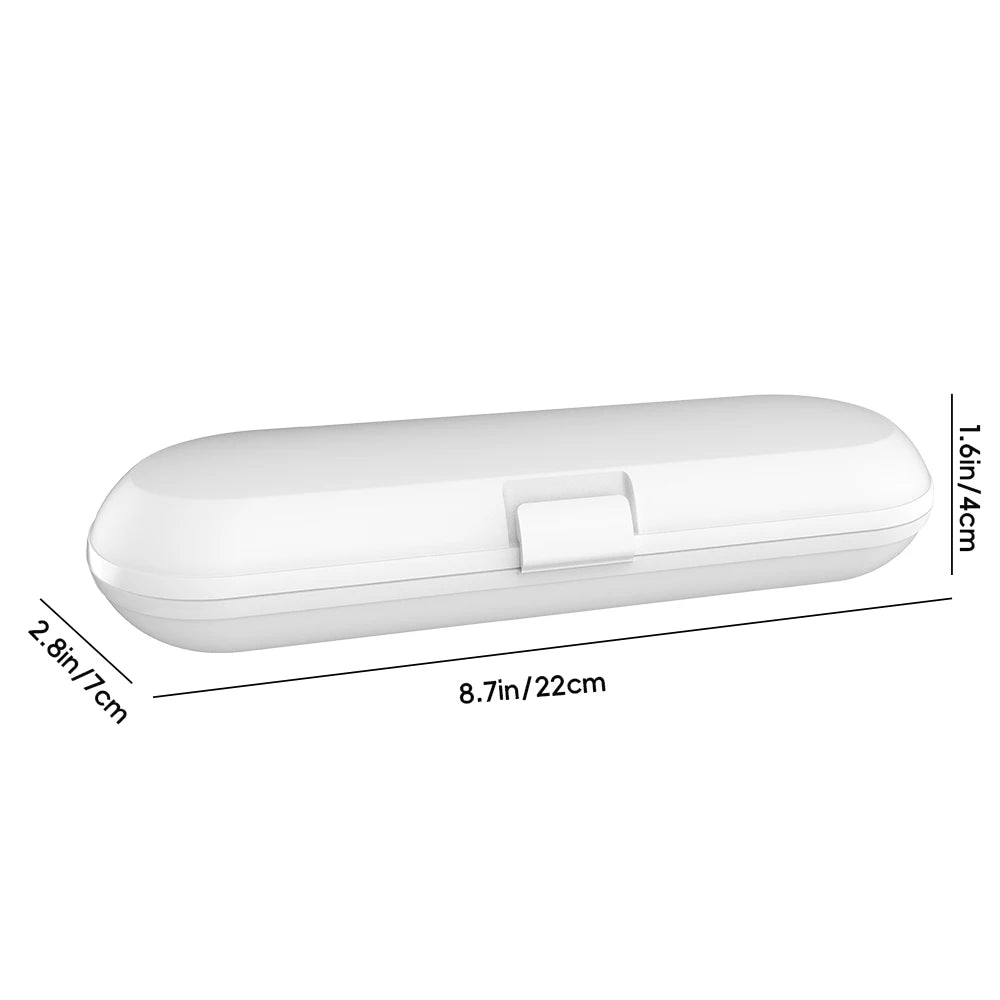 Estuche de viaje para cepillo de dientes eléctrico, apto para Oral B IO y Philips Sonicare, caja de viaje portátil, soporte para cepillo de dientes
