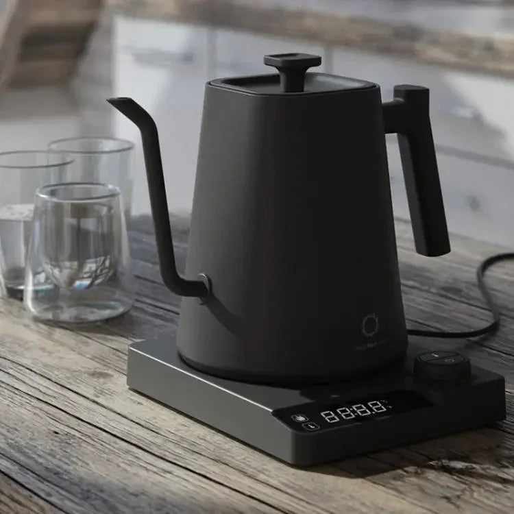 Hervidor eléctrico de cuello de cisne de 1200W con Control de temperatura, hervidor eléctrico para café y té, cafetera de 110v/220v