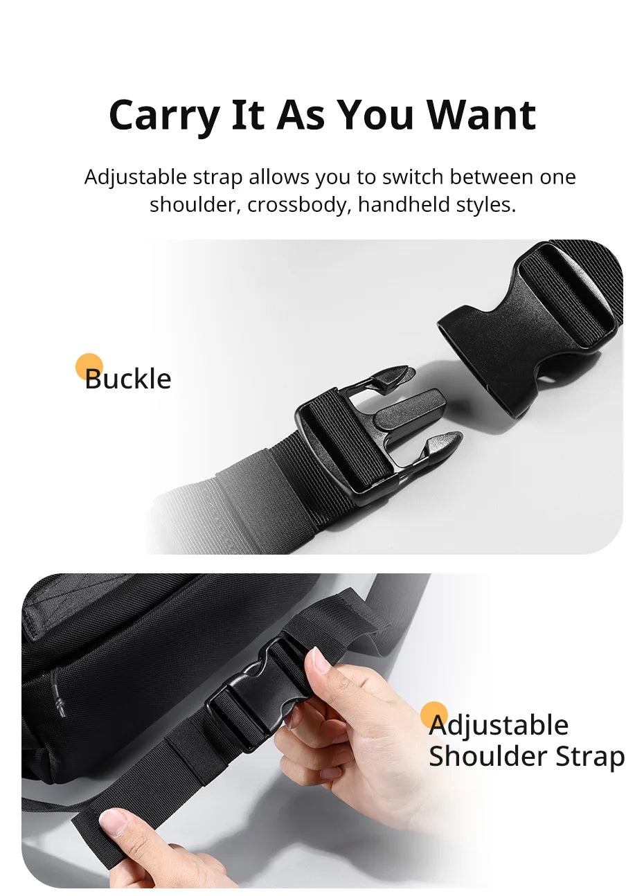 Ulanzi-Bolso de hombro BC08 para fotografía, bolsa impermeable para trípode, cámara sin Espejo, Smartphone, tableta